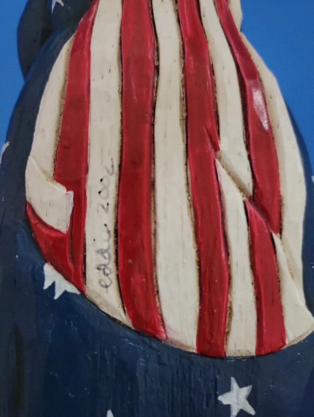 Eddie Walker Patriotic Lady Liberty Midwest of Cannon Falls USA 250th Retired